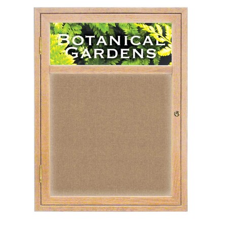 United Visual Products Open Faced Traditional Rounded Corkboard UV639ARC-BLACK-CINNABA